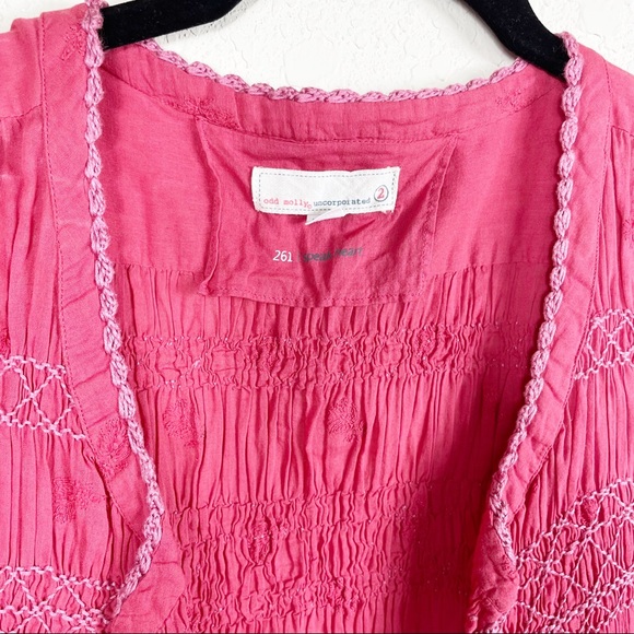 Odd Molly embroidered shirt size 2 - Picture 7 of 10